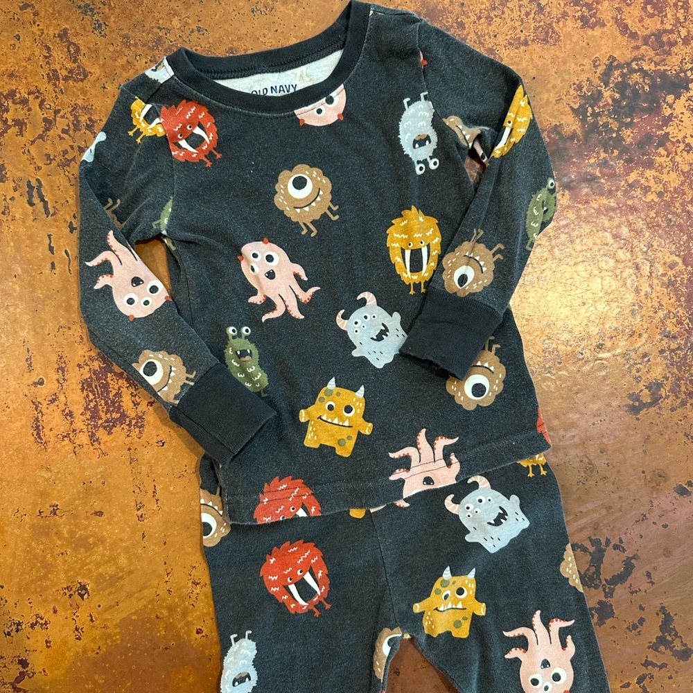 Monster Pajama Set - Picture 2 of 5